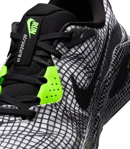 Nike Mens Structure 26 - White/Black/Volt