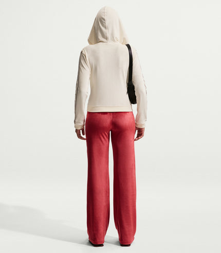 Nike Womens Velour Pants - Crimson