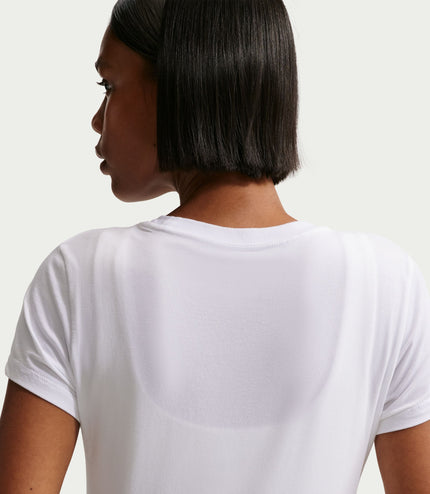 Nike Womens Cropped Tee - White