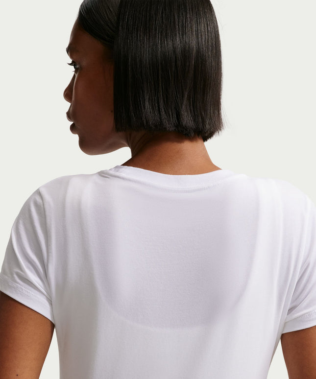 Nike Womens Cropped Tee - White