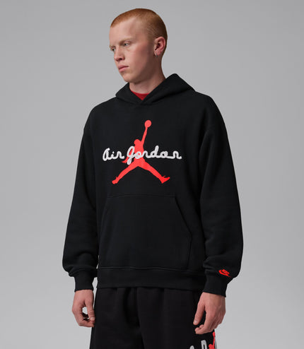 Air Jordan Mens Brooklyn Fleece Pullover Hoodie - Black