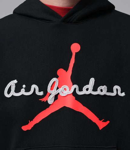 Air Jordan Mens Brooklyn Fleece Pullover Hoodie - Black