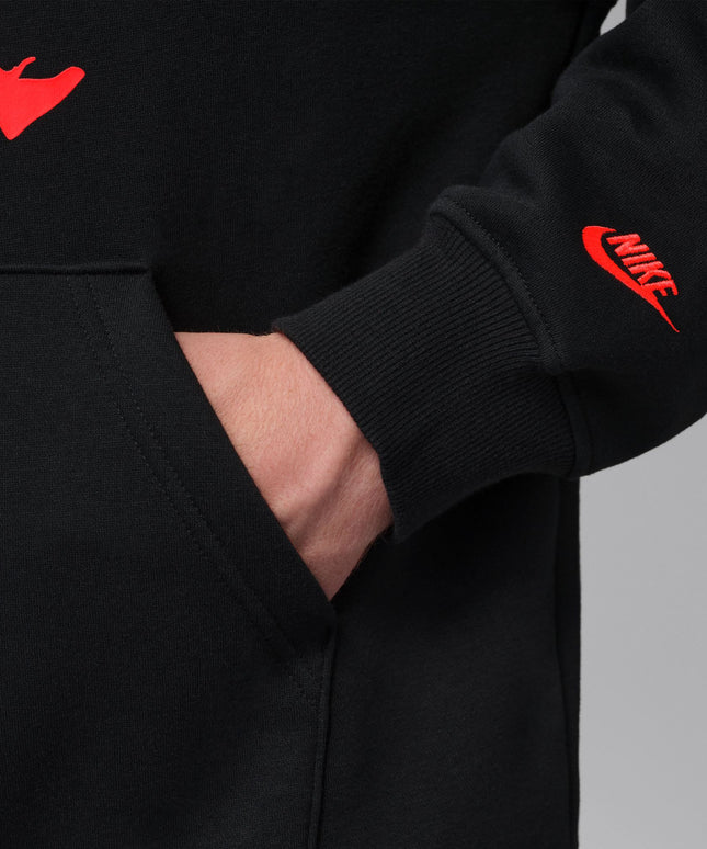 Air Jordan Mens Brooklyn Fleece Pullover Hoodie - Black