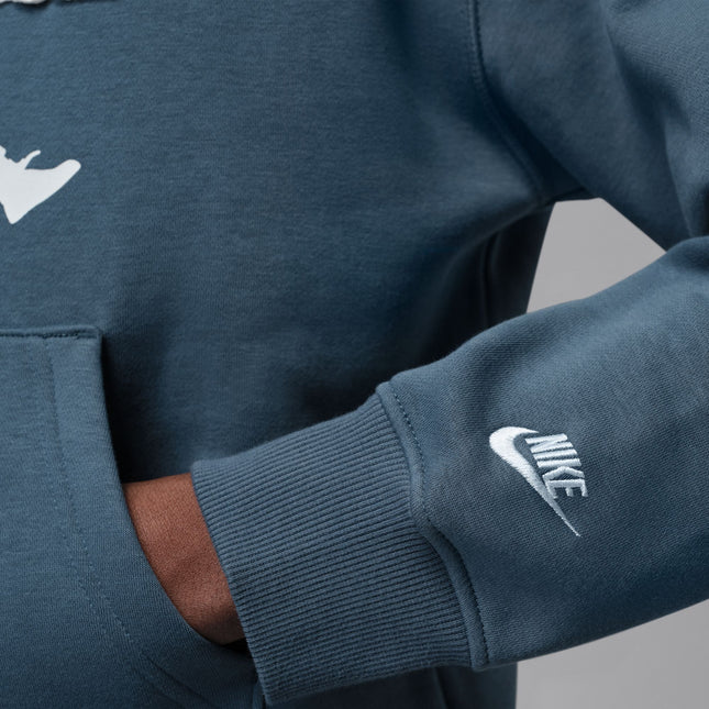 Air Jordan Mens Brooklyn Fleece Pullover Hoodie - Squadron Blue