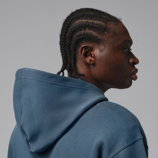 Air Jordan Mens Brooklyn Fleece Pullover Hoodie - Squadron Blue