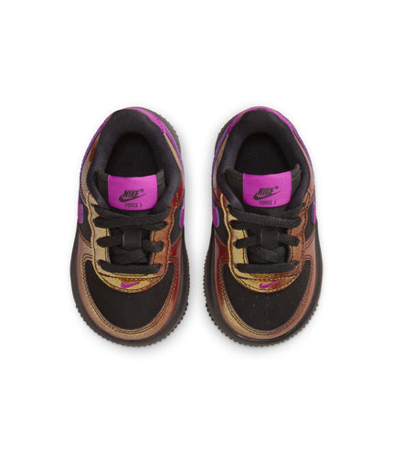 Nike (TD) Force 1 Low Lv8 4 - Black/Bold Berry