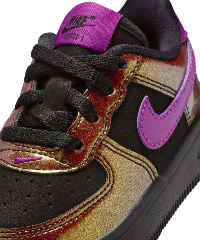 Nike (TD) Force 1 Low Lv8 4 - Black/Bold Berry