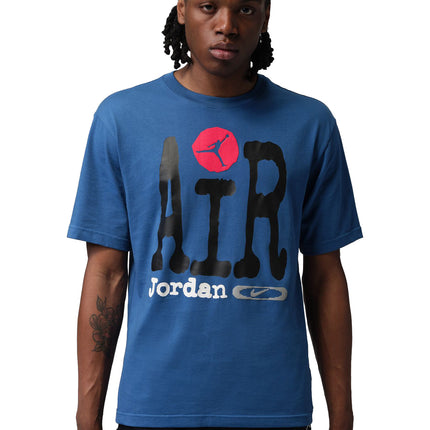 Air Jordan Mens Graphic Tee - True Blue
