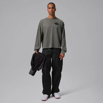 Air Jordan Mens Wings Long Sleeve - River Rock