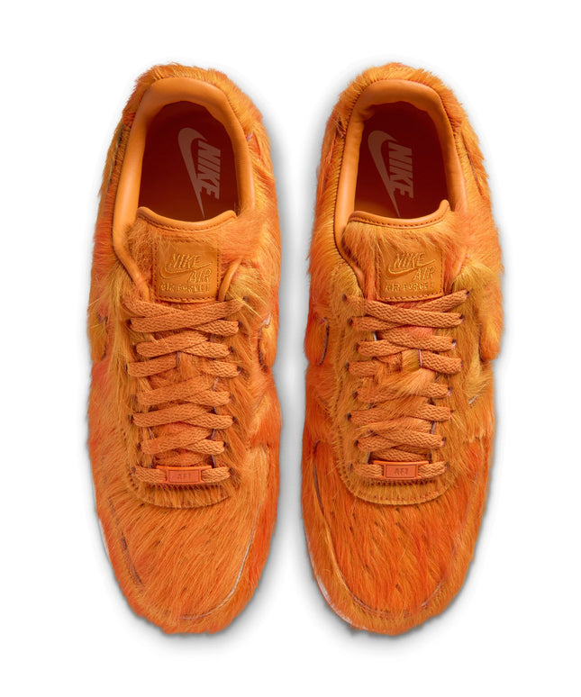 Nike Mens Air Force 1 - Orange Pony Hair