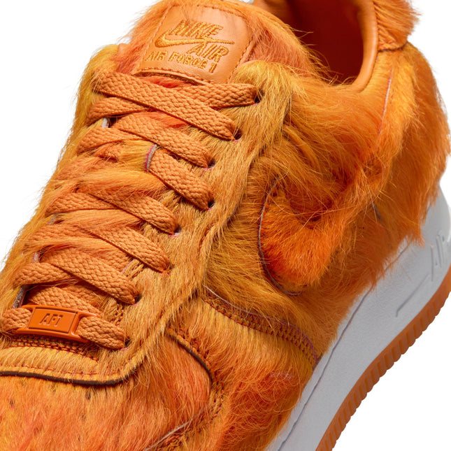 Nike Mens Air Force 1 - Orange Pony Hair