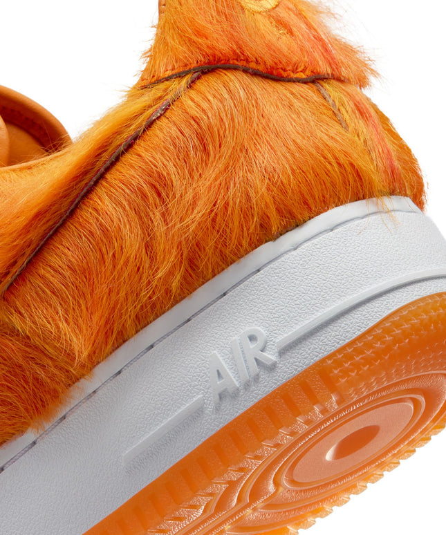 Nike Mens Air Force 1 - Orange Pony Hair
