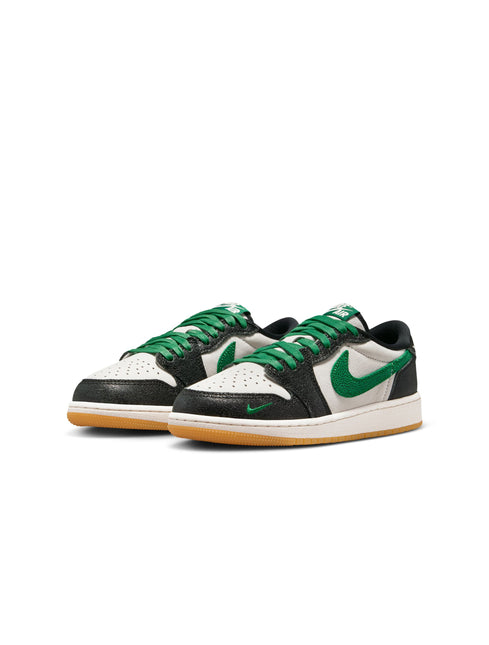Air Jordan Big Kids 1 Retro Low OG - Pine Green
