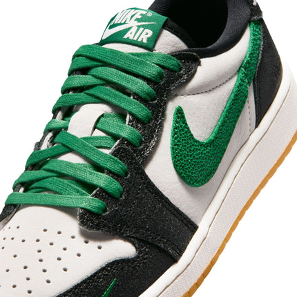 Air Jordan Big Kids 1 Retro Low OG - Pine Green