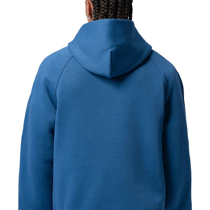 Air Jordan Mens Brooklyn Hoodie - Blue/Red