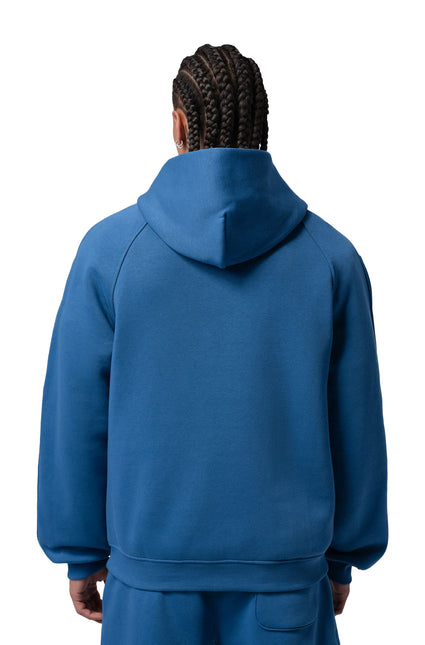 Air Jordan Mens Brooklyn Hoodie - Blue/Red