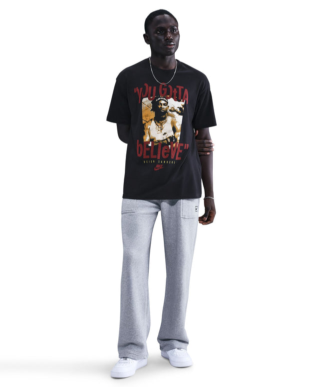 Nike Mens Deion Sanders Believe Tee - Black