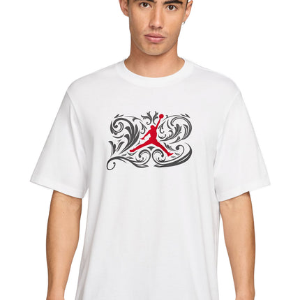 Air Jordan Mens Sport Tee - White
