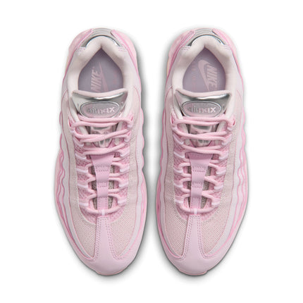 Nike Womens Air Max 95 Big Bubble Chrome - Pink Foam