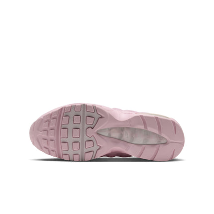Nike Womens Air Max 95 Big Bubble Chrome - Pink Foam
