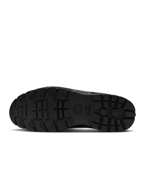 Black sole of a sneaker on a white background