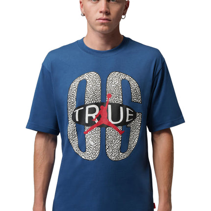 Air Jordan Mens Brooklyn Tee - True Blue