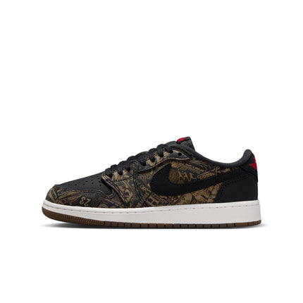Air Jordan Big Kids 1 Retro Low OG - Laser