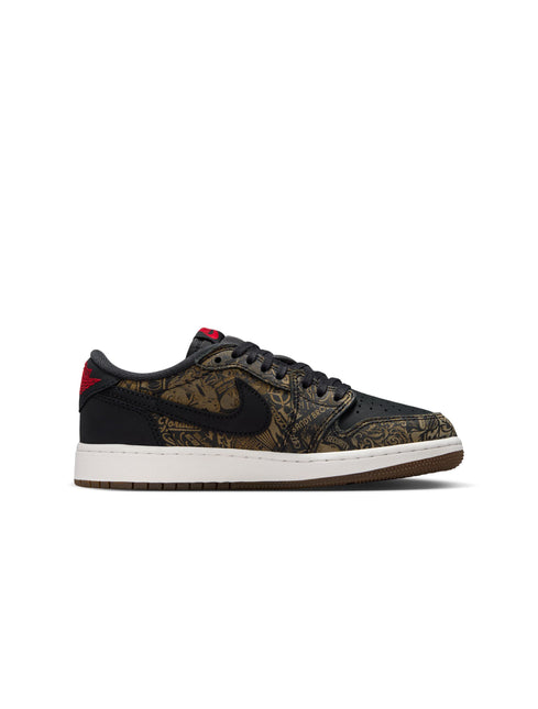 Air Jordan Big Kids 1 Retro Low OG - Laser