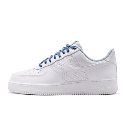 Nike Mens Air Force 1 '07 LV8 - White/Metallic Silver