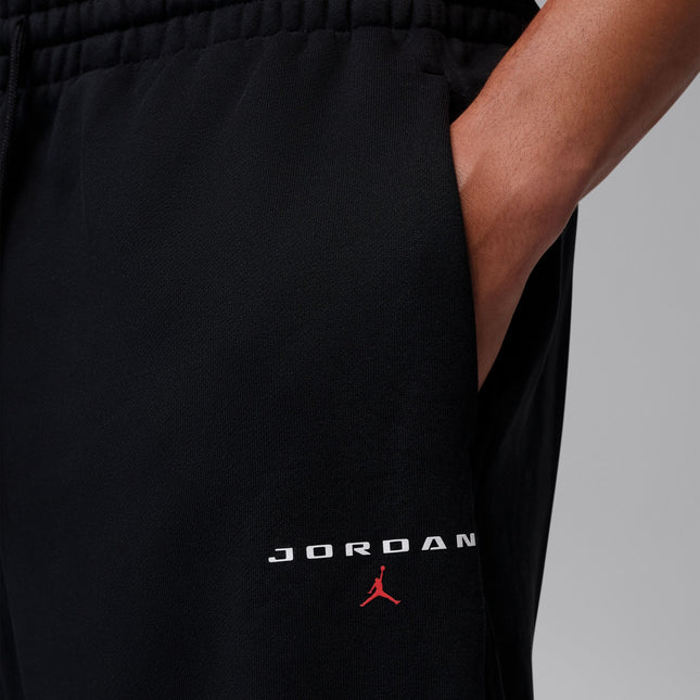 Air Jordan Mens Fleece Pants - Black