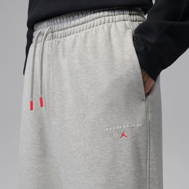 Air Jordan Mens Fleece Pants - Grey Heather