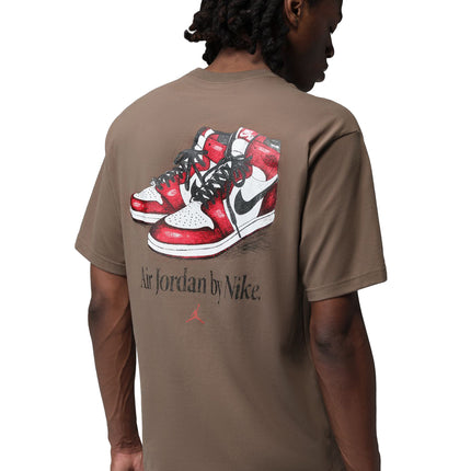 Air Jordan Mens Brooklyn Tee - Palomino