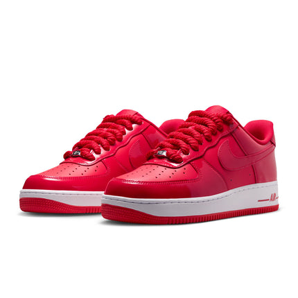 Nike Mens Air Force 1 '07 LV8 Patent - University Red
