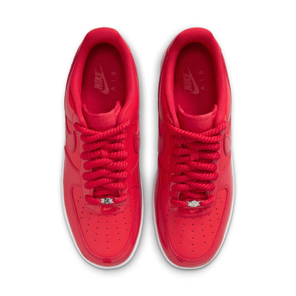 Nike Mens Air Force 1 '07 LV8 Patent - University Red