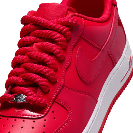 Nike Mens Air Force 1 '07 LV8 Patent - University Red