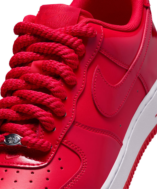 Nike Mens Air Force 1 '07 LV8 Patent - University Red