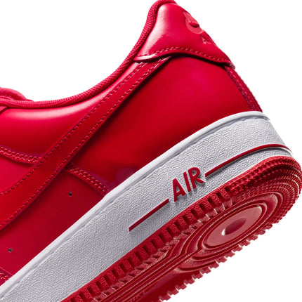 Nike Mens Air Force 1 '07 LV8 Patent - University Red