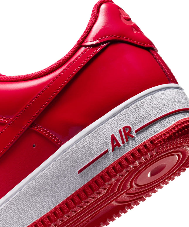 Nike Mens Air Force 1 '07 LV8 Patent - University Red