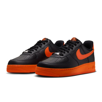 Nike Mens Air Force 1 '07 - Black/Orange