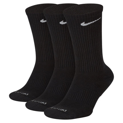 Nike 3-Pack Everyday Plus Cushioned - Black