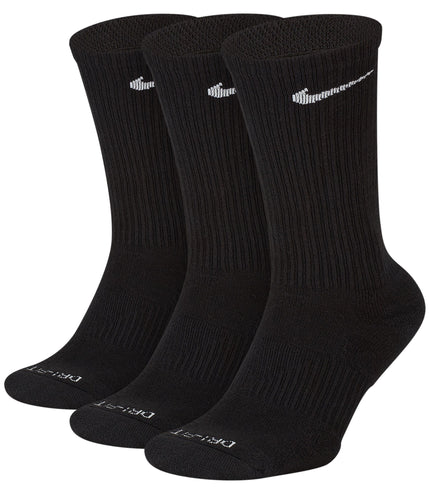 Nike 3-Pack Everyday Plus Cushioned - Black