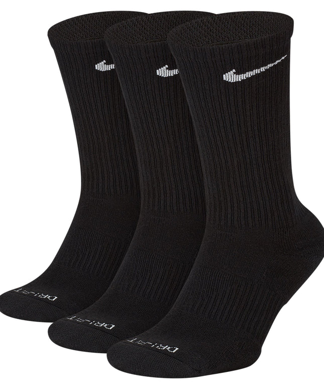 Nike 3-Pack Everyday Plus Cushioned - Black