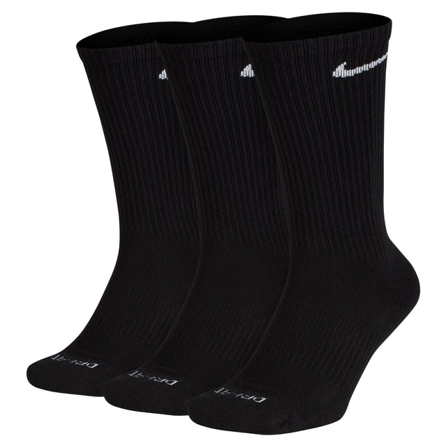 Nike Everyday Plus Cushioned Crew Socks 3-Pack - Black