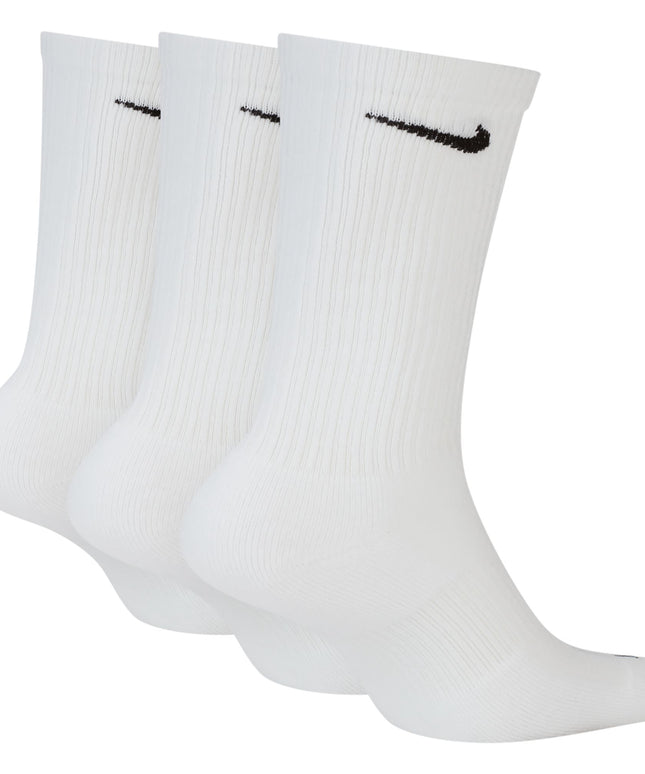 Nike Adult 3-Pack Everyday Plus Cushioned - White