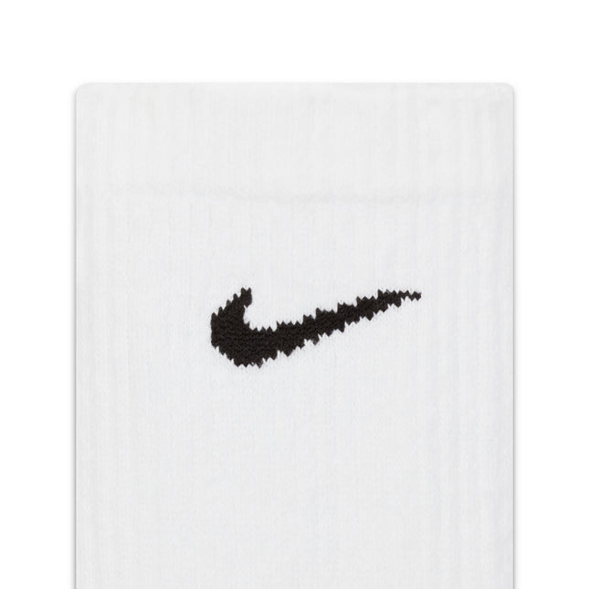 Nike Adult 3-Pack Everyday Plus Cushioned Socks - White