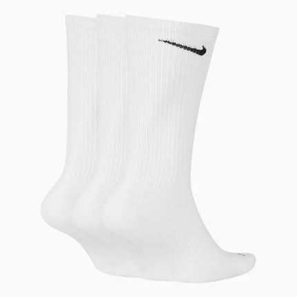 Nike 3-Pack Everyday Plus Lightweight Crew Socks - White