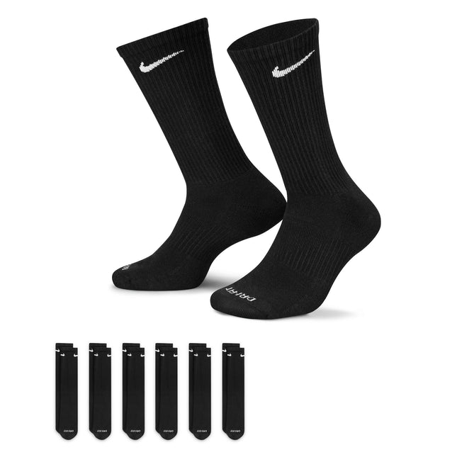 Nike Dri-Fit 6-Pack Cushioned Crew Socks