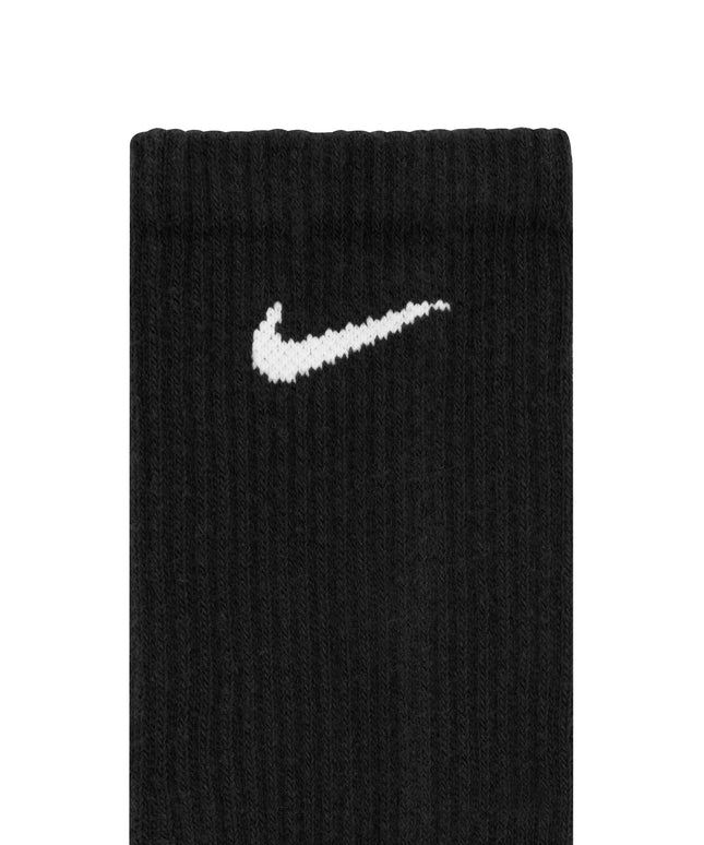 Nike Dri-Fit 6-Pack Cushioned Crew Socks - Black