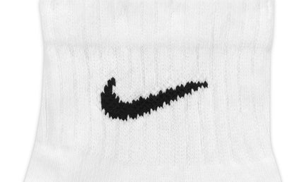 Nike Men's Everyday Cushioned 6-Pack Ankle Socks - White - Denim Exchange