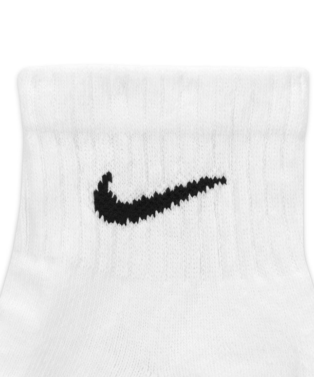Nike Mens Everyday Cushioned 6-Pack Ankle Socks - White